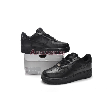 Nike Air Force 1 07 Black 315115-038 Black/Black Mens Womens Shoes