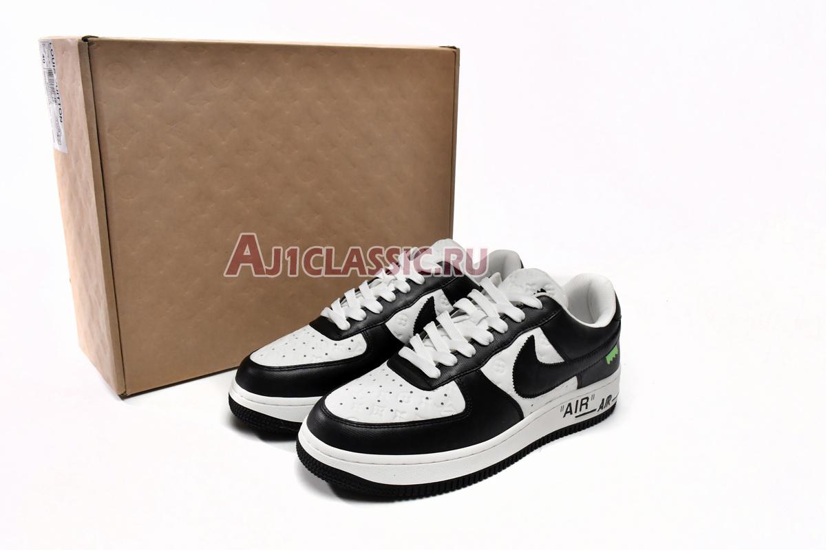 Louis Vuitton x Nike Air Force 1 Low "White Black" 7108-8