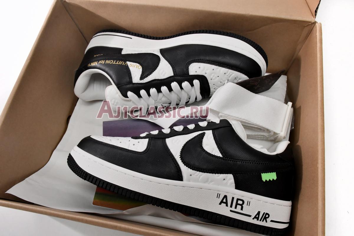 Louis Vuitton x Nike Air Force 1 Low "White Black" 7108-8