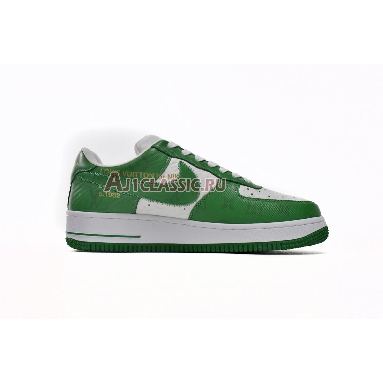 Louis Vuitton x Nike Air Force 1 Low White Gym Green 7108-6 White/Gym Green Mens Womens Shoes