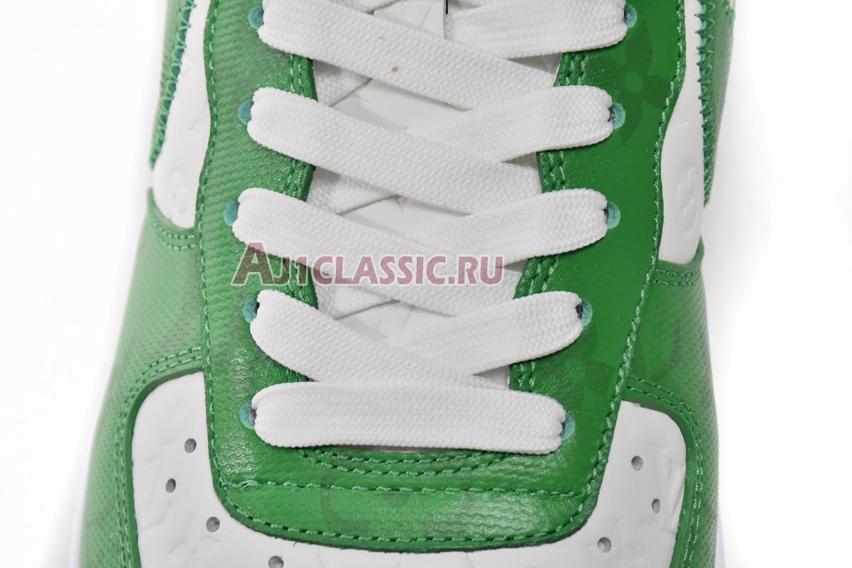 New Louis Vuitton x Nike Air Force 1 Low "White Gym Green" 7108-6 Shoes