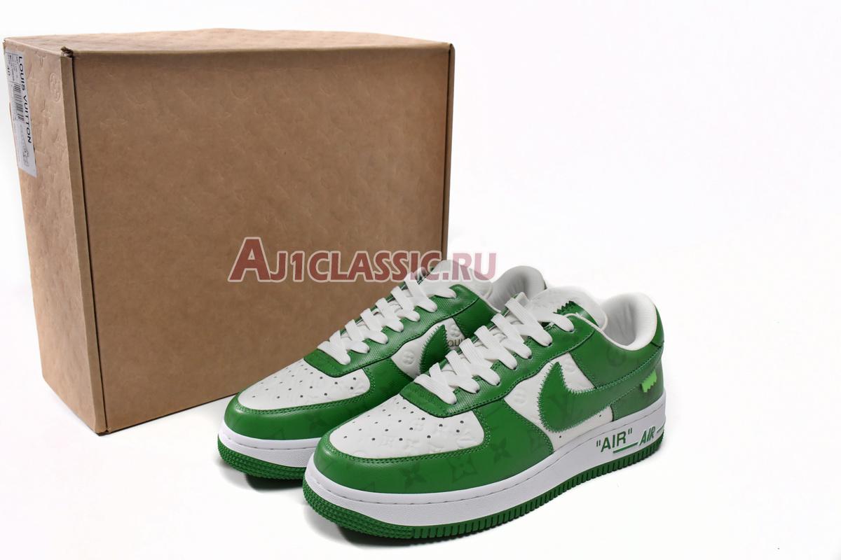 Louis Vuitton x Nike Air Force 1 Low "White Gym Green" 7108-6