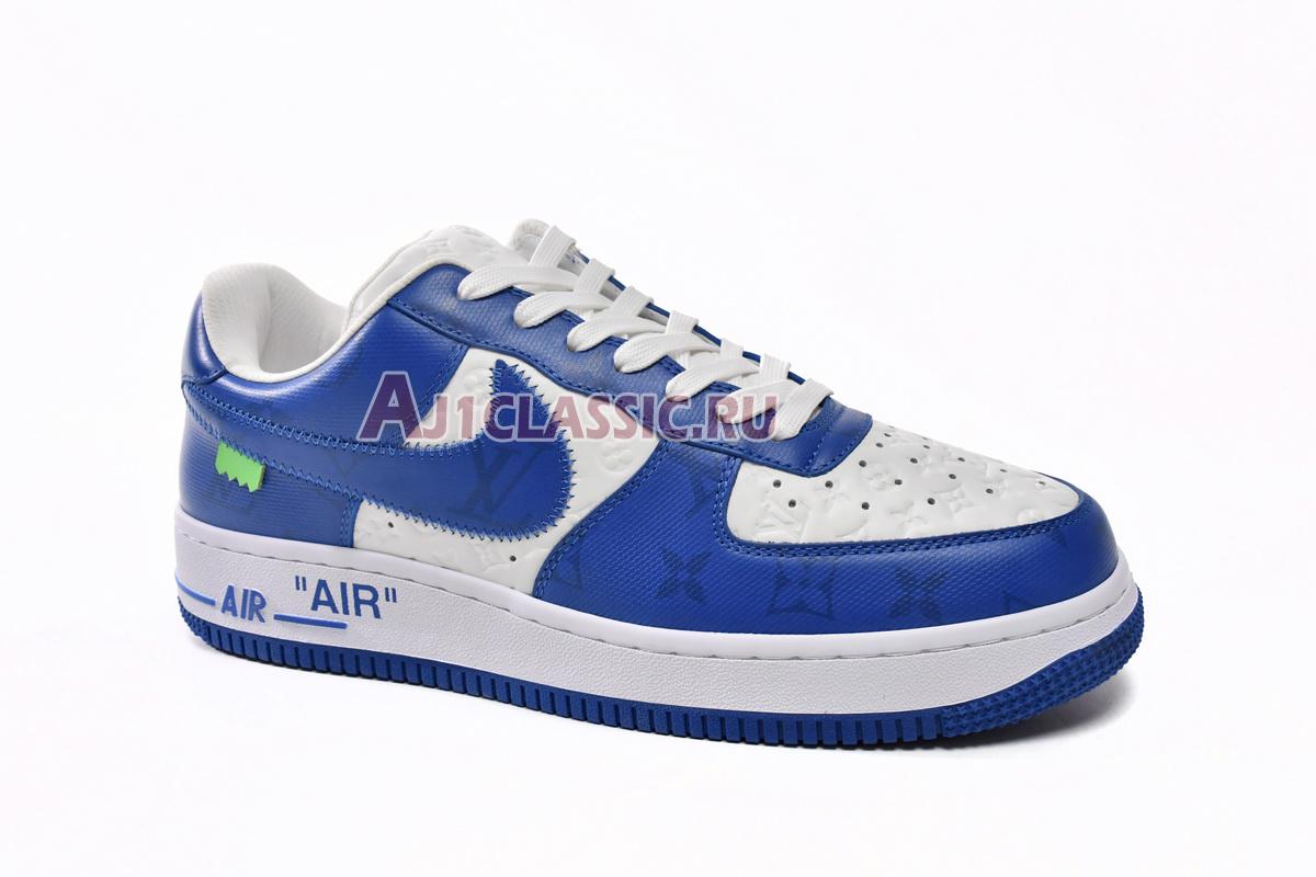 Louis Vuitton x Nike Air Force 1 Low "White Team Royal" 7108-5