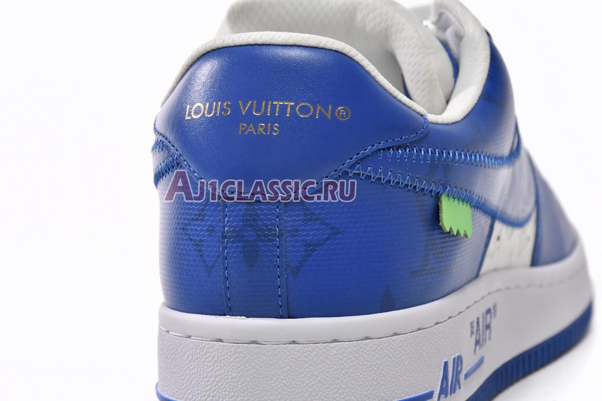 Louis Vuitton x Nike Air Force 1 Low "White Team Royal" 7108-5