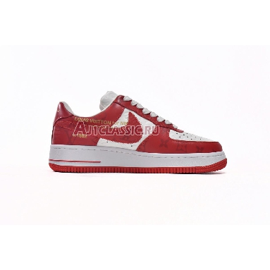 Louis Vuitton x Nike Air Force 1 Low White Comet Red MS0232 White/Comet Red Sneakers