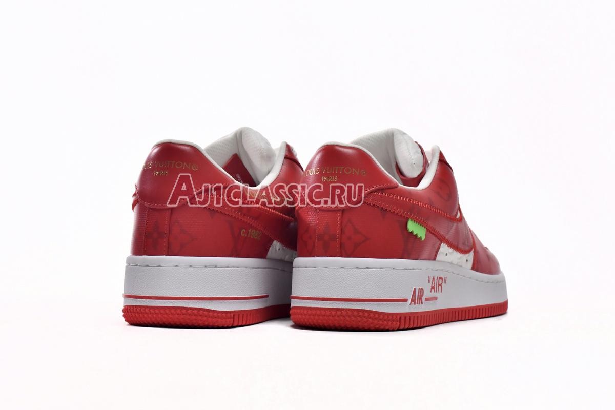 Louis Vuitton x Nike Air Force 1 Low "White Comet Red" MS0232