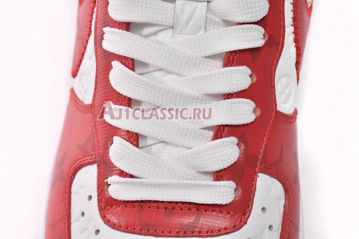 Louis Vuitton x Nike Air Force 1 Low "White Comet Red" MS0232