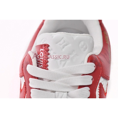 Louis Vuitton x Nike Air Force 1 Low White Comet Red MS0232 White/Comet Red Sneakers