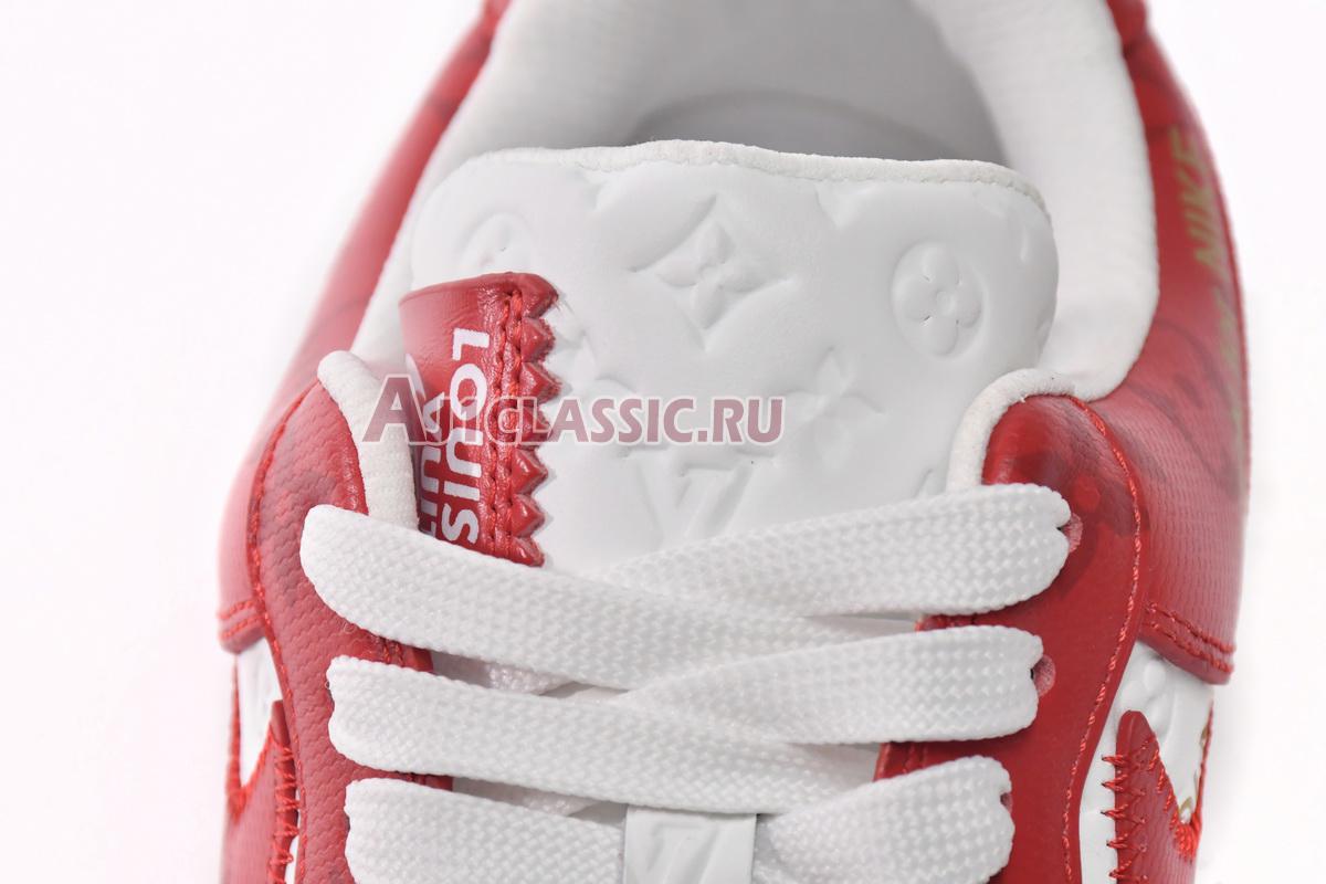 Louis Vuitton x Nike Air Force 1 Low "White Comet Red" MS0232