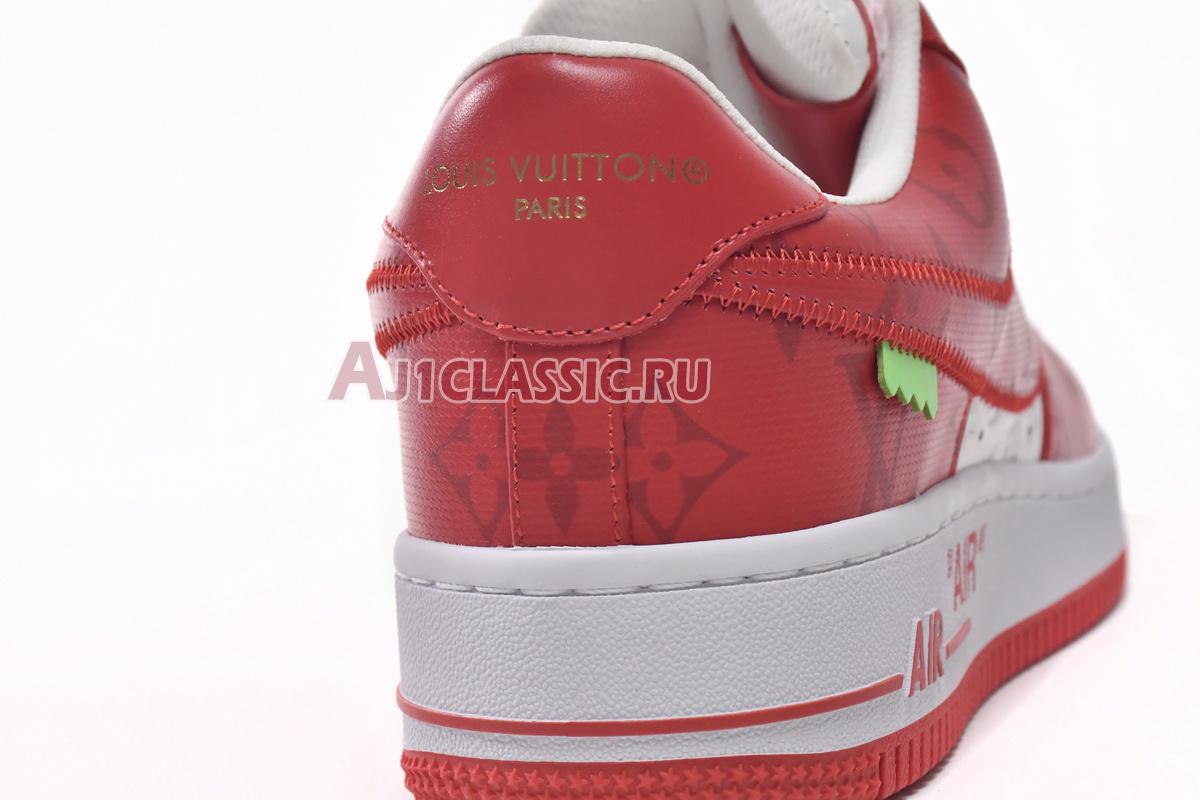 Louis Vuitton x Nike Air Force 1 Low "White Comet Red" MS0232