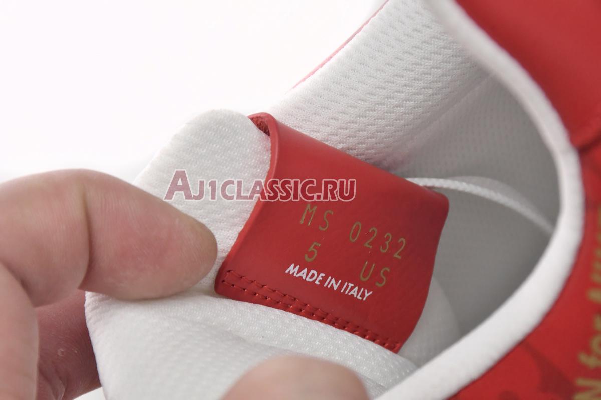 Louis Vuitton x Nike Air Force 1 Low "White Comet Red" MS0232