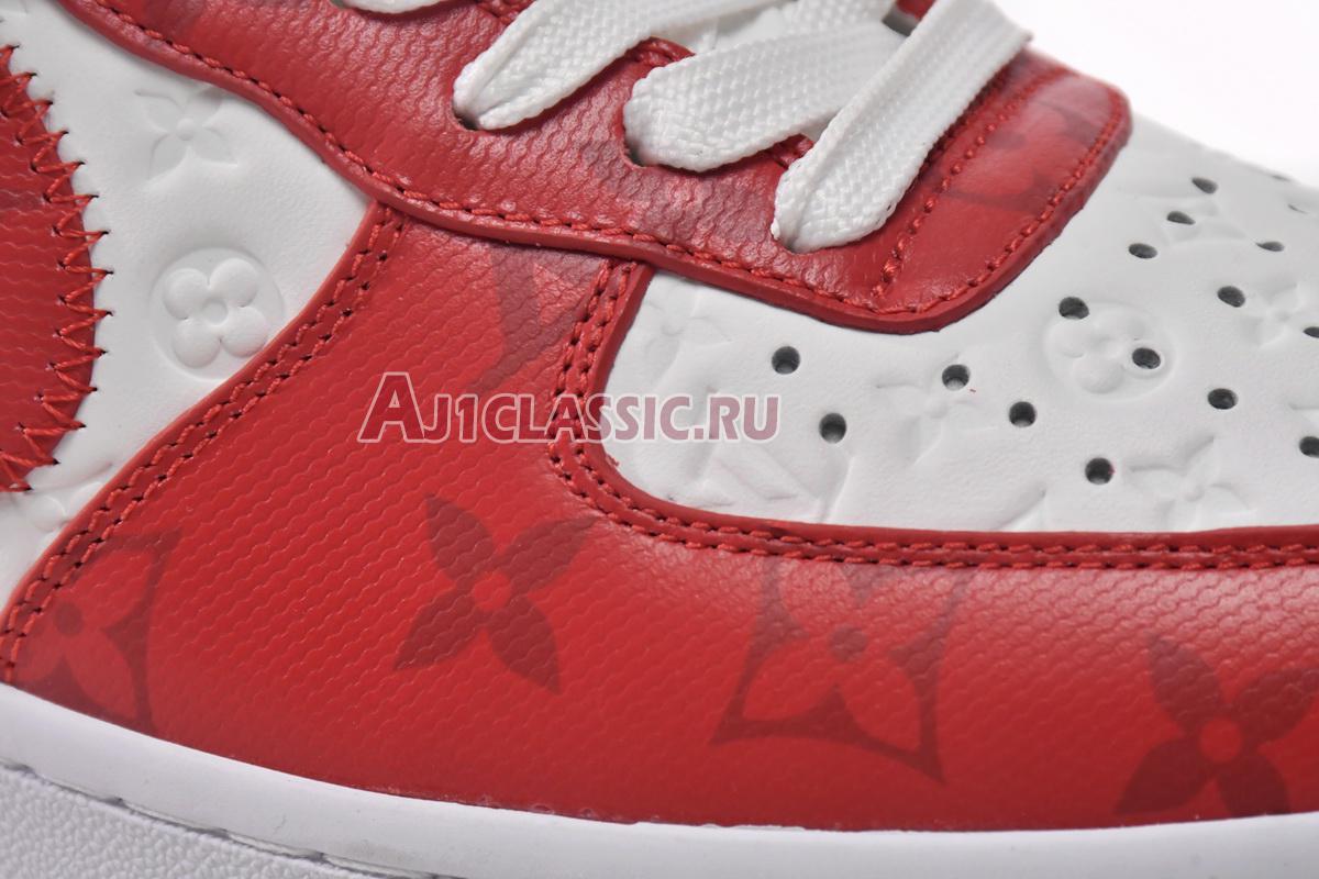 Louis Vuitton x Nike Air Force 1 Low "White Comet Red" MS0232