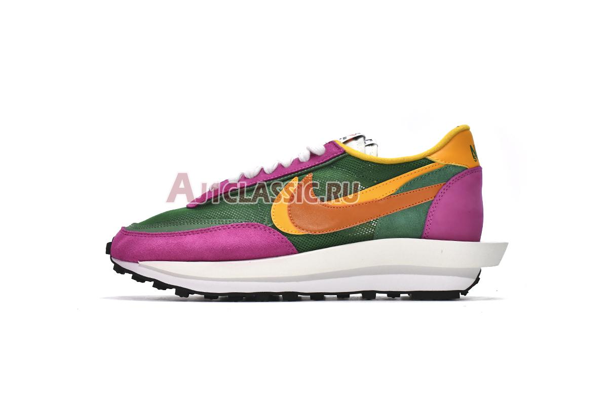 New Sacai x Nike LDWaffle "Pine Green" BV0073-301 Shoes