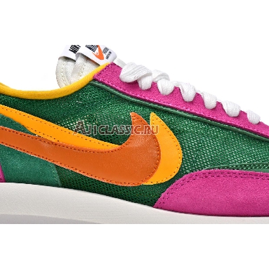 Sacai x Nike LDWaffle Pine Green BV0073-301 Pine Green/Clay Orange-Del Sol-Sail Mens Womens Shoes