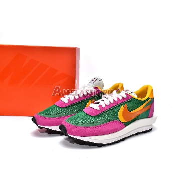 Sacai x Nike LDWaffle Pine Green BV0073-301 Pine Green/Clay Orange-Del Sol-Sail Mens Womens Shoes