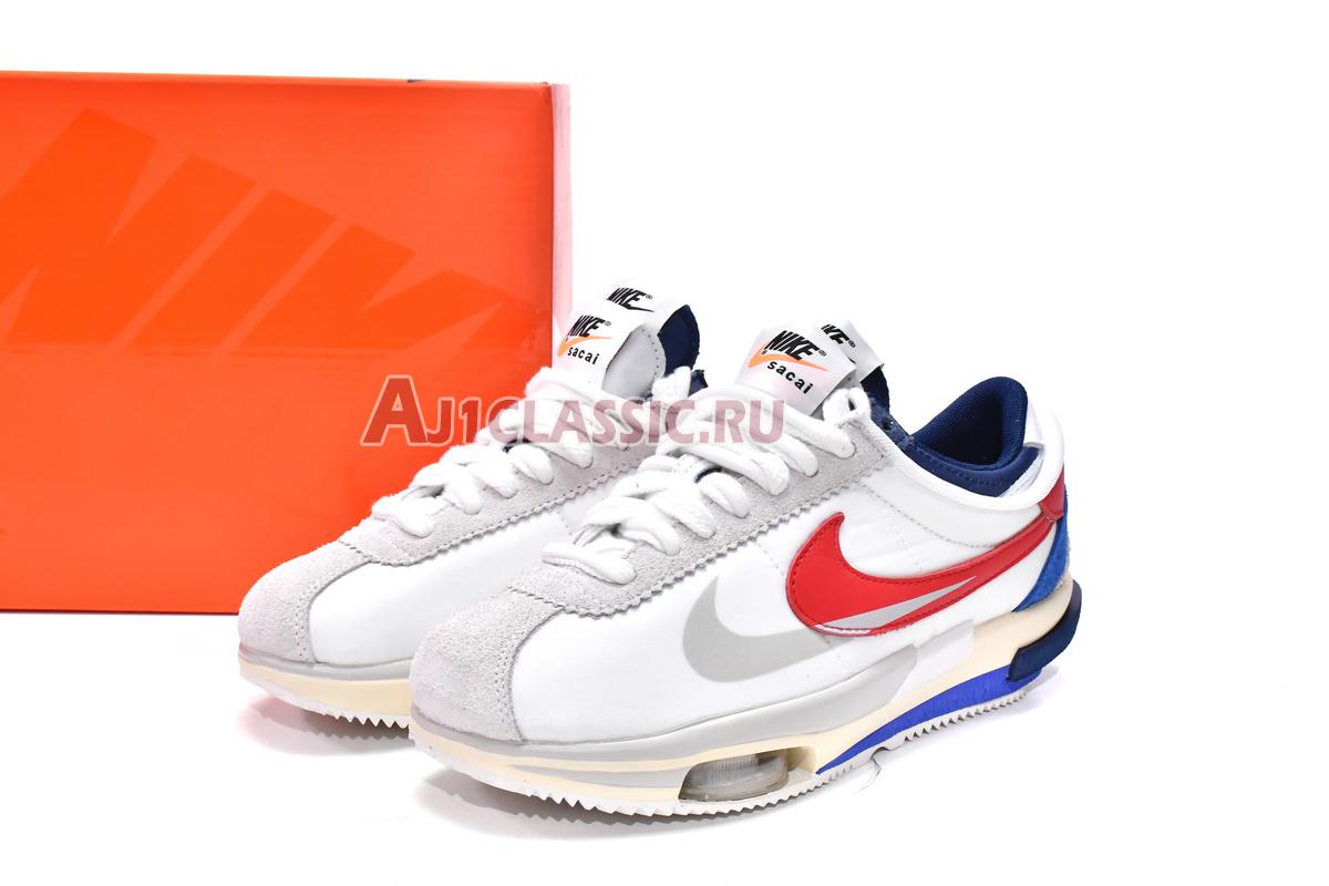 New Sacai x Nike Cortez 4.0 "OG" DQ0581-100 Shoes