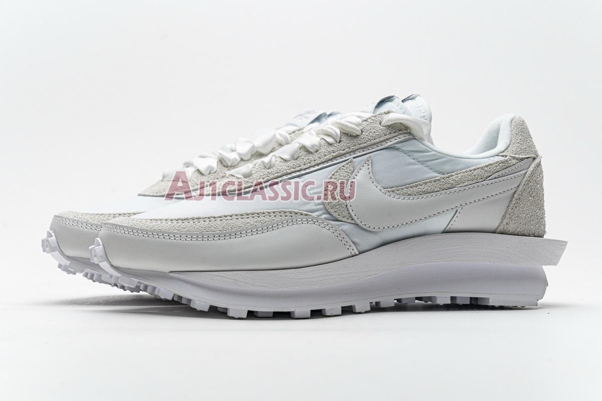 New Sacai x Nike LDWaffle "White Nylon" BV0073-101 Shoes