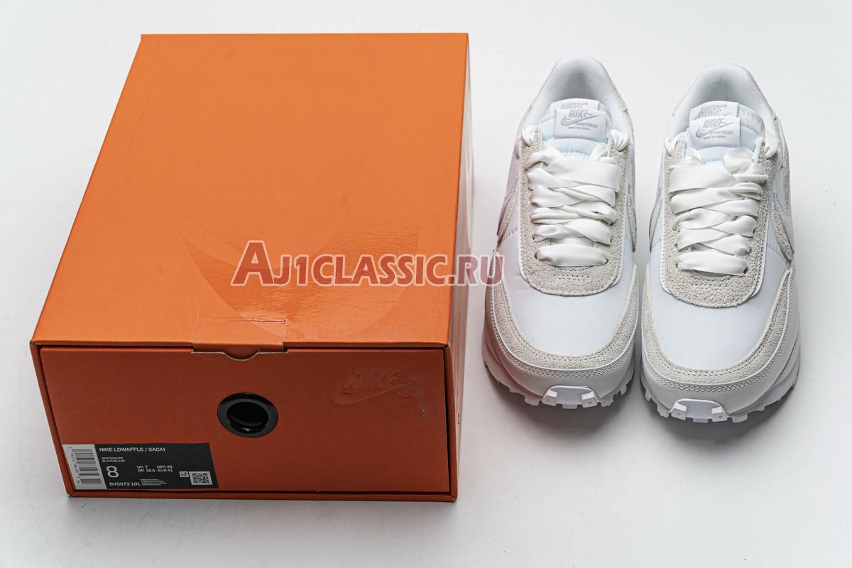 Sacai x Nike LDWaffle "White Nylon" BV0073-101