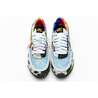 Sacai x Nike LDWaffle Ben & Jerrys CN8899-006 White/Lagoon Pulse/Black/University Gold Mens Womens Shoes