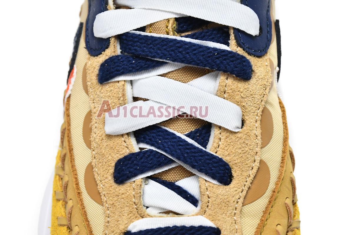 New Sacai x Jean Paul Gaultier x VaporWaffle "Sesame" DH9186-200 Shoes