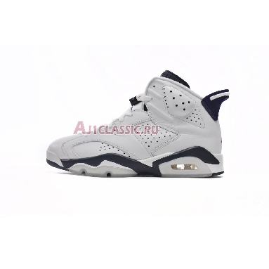 Air Jordan 6 Retro Midnight Navy 2022 CT8529-141 White/Midnight Navy Sneakers