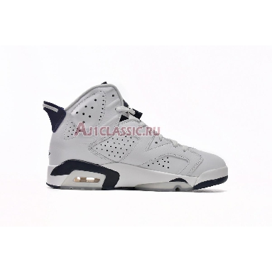 Air Jordan 6 Retro Midnight Navy 2022 CT8529-141 White/Midnight Navy Sneakers