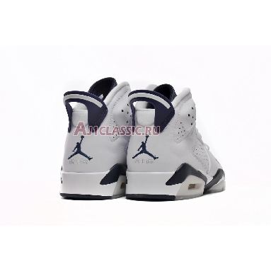 Air Jordan 6 Retro Midnight Navy 2022 CT8529-141 White/Midnight Navy Sneakers