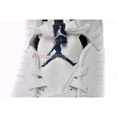 Air Jordan 6 Retro Midnight Navy 2022 CT8529-141 White/Midnight Navy Mens Womens Shoes