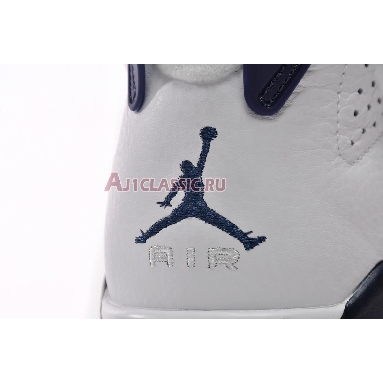 Air Jordan 6 Retro Midnight Navy 2022 CT8529-141 White/Midnight Navy Sneakers