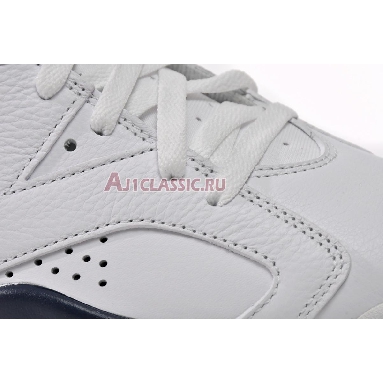 Air Jordan 6 Retro Midnight Navy 2022 CT8529-141 White/Midnight Navy Mens Womens Shoes