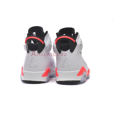 Air Jordan 6 Retro White Infrared 2014 384664-123 White/Infrared-Black Mens Womens Shoes