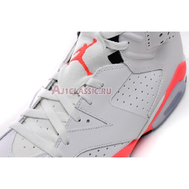 Air Jordan 6 Retro White Infrared 2014 384664-123 White/Infrared-Black Sneakers