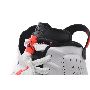 Air Jordan 6 Retro White Infrared 2014 384664-123 White/Infrared-Black Sneakers