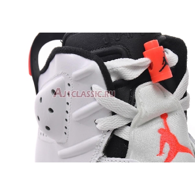 Air Jordan 6 Retro White Infrared 2014 384664-123 White/Infrared-Black Sneakers