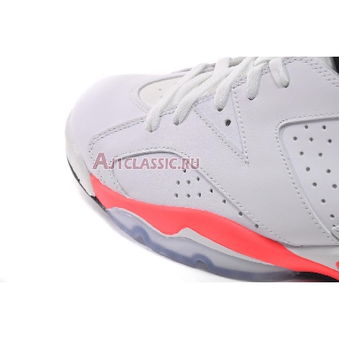 Air Jordan 6 Retro White Infrared 2014 384664-123 White/Infrared-Black Sneakers