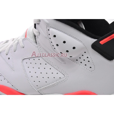 Air Jordan 6 Retro White Infrared 2014 384664-123 White/Infrared-Black Sneakers