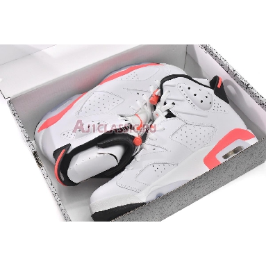 Air Jordan 6 Retro White Infrared 2014 384664-123 White/Infrared-Black Sneakers