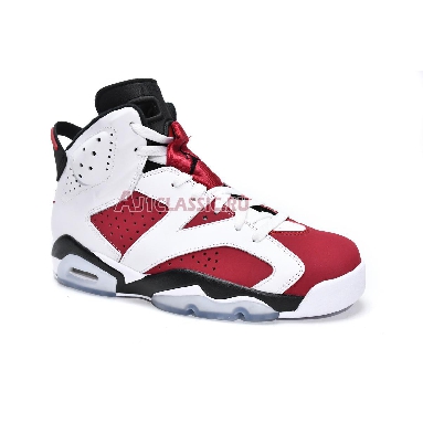 Air Jordan 6 Retro OG Carmine 2021 CT8529-106 White/Black/Carmine Sneakers