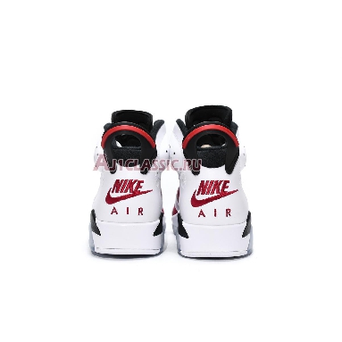 Air Jordan 6 Retro OG Carmine 2021 CT8529-106 White/Black/Carmine Mens Womens Shoes