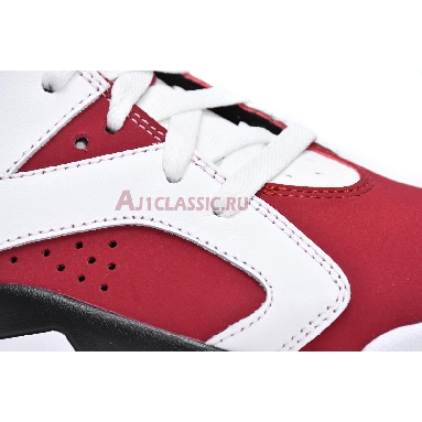 Air Jordan 6 Retro OG Carmine 2021 CT8529-106 White/Black/Carmine Sneakers