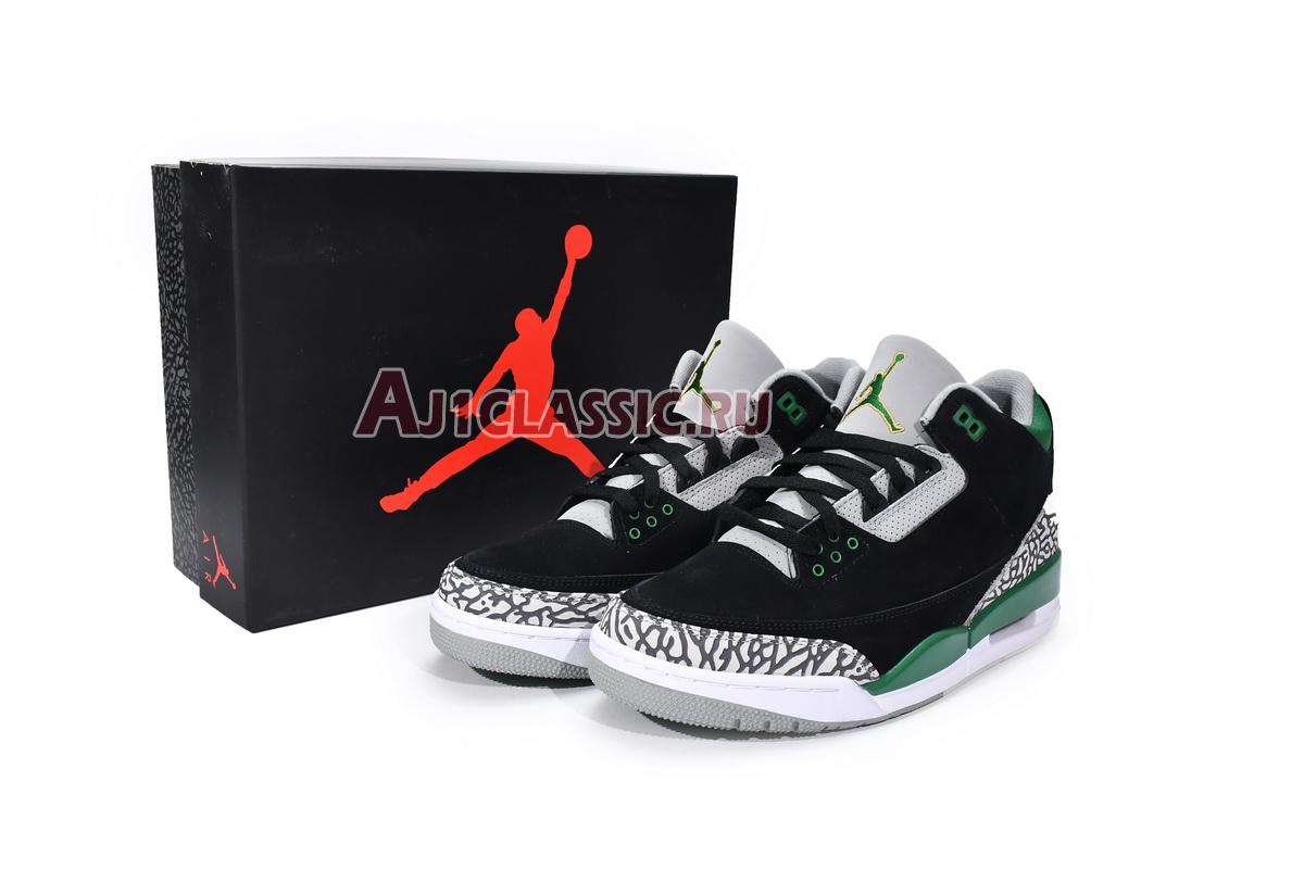 New Air Jordan 3 Retro "Pine Green" CT8532-030 Shoes