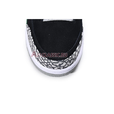 Air Jordan 3 Retro Pine Green CT8532-030 Black/Pine Green-Cement Grey-White Sneakers