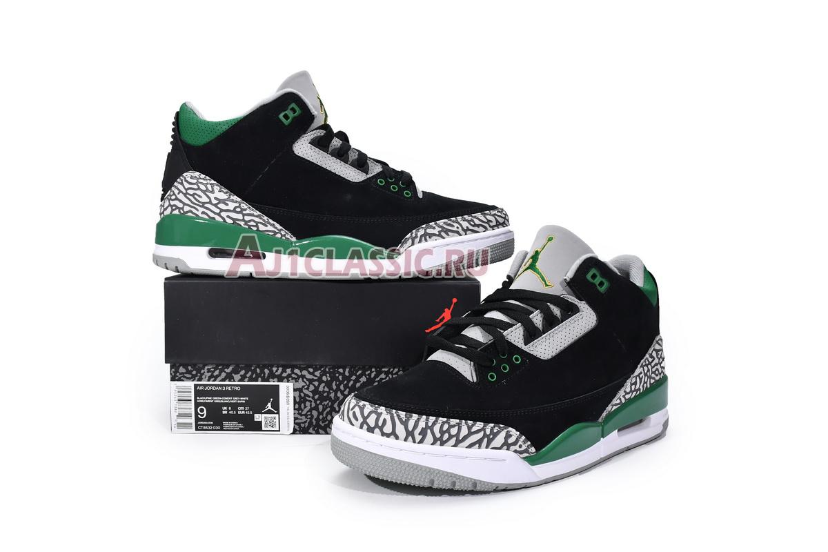 Air Jordan 3 Retro "Pine Green" CT8532-030