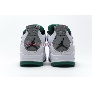 Air Jordan 4 Retro Rasta AQ9129-100 White/University Red/Lucid Green/Black Sneakers