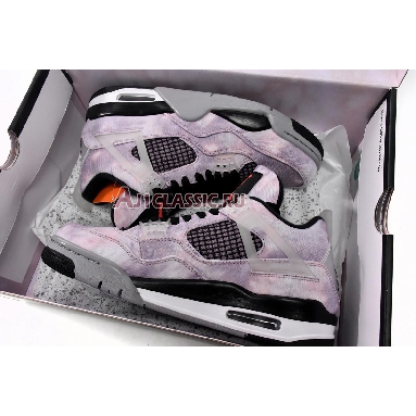 Air Jordan 4 Retro Zen Master DH7138-506 Amethyst Wave/Bright Crimson/Black/Cement Grey Sneakers