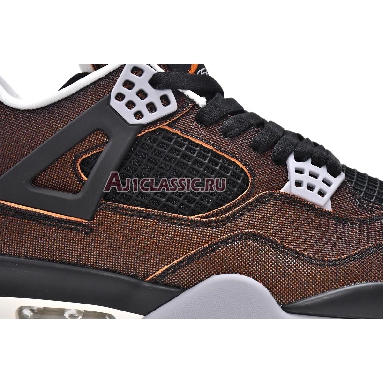 Air Jordan 4 Retro Starfish CW7183-100 Sail/Black/Starfish/Light Smoke Grey Mens Womens Shoes