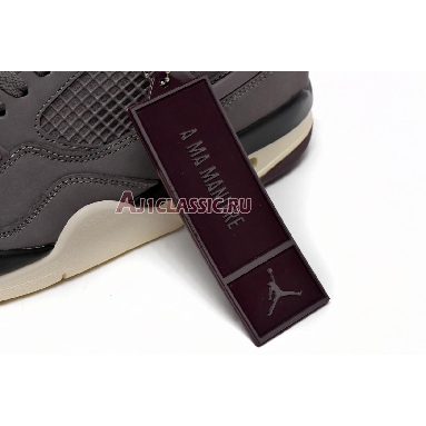 A Ma Maniere x Air Jordan 4 Retro Violet Ore DV6773-220 Violet Ore/Medium Ash/Black/Muslin/Burgundy Crush Sneakers