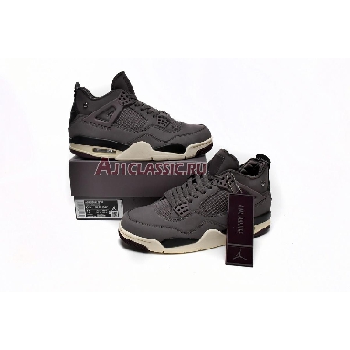 A Ma Maniere x Air Jordan 4 Retro Violet Ore DV6773-220 Violet Ore/Medium Ash/Black/Muslin/Burgundy Crush Sneakers