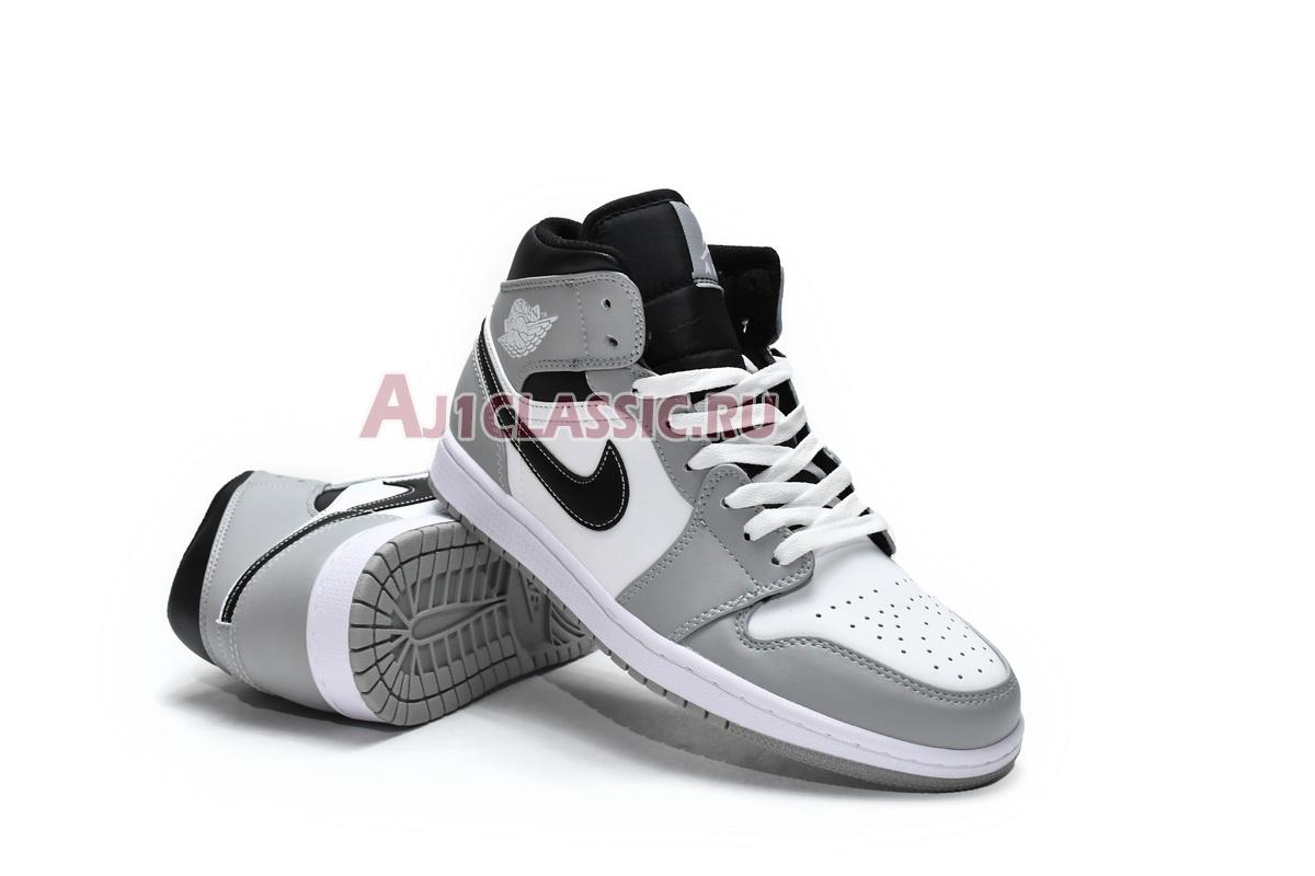 Air Jordan 1 Mid "Light Smoke Grey" 554724-078