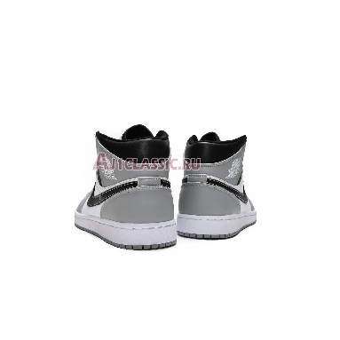 Air Jordan 1 Mid Light Smoke Grey 554724-078 Light Smoke Grey/White-Anthracite Mens Womens Shoes